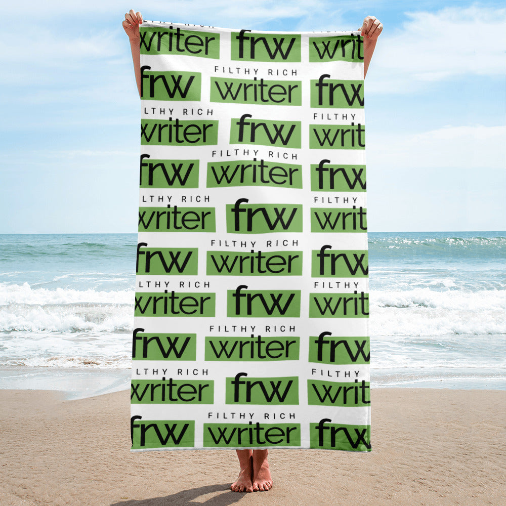 FRW Logo Beach Towel (Allover Print)