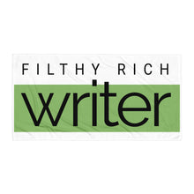 Load image into Gallery viewer, Filthy Rich Writer Beach Towel - Original Logo
