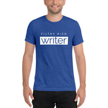 Load image into Gallery viewer, Filthy Rich Writer Knockout Logo T-Shirt - 8 Colors Available!
